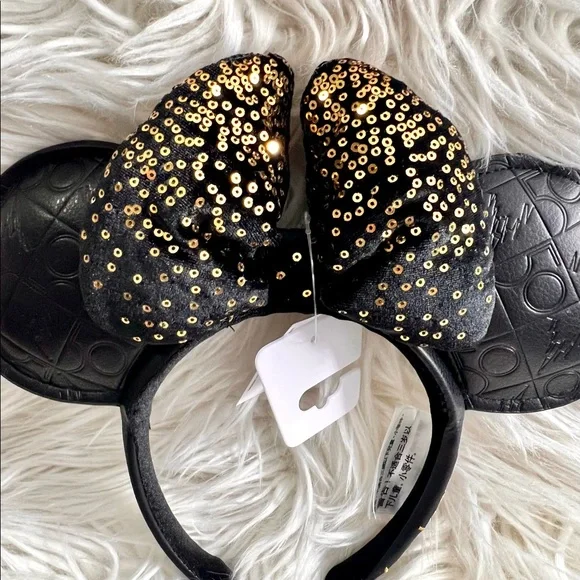 Walt Disney World 50th Anniversary LUXE Collection Minnie Mouse Ear - Picture 9 of 9
